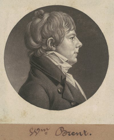William Brent af Charles B. J. Févret de Saint Mémin