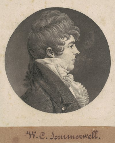 William Clarke Sommerville af Charles B. J. Févret de Saint Mémin