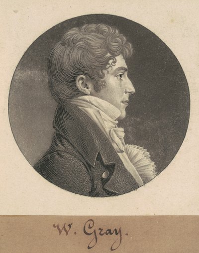 William Grå af Charles B. J. Févret de Saint Mémin