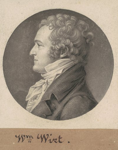 William Wirt af Charles B. J. Févret de Saint Mémin