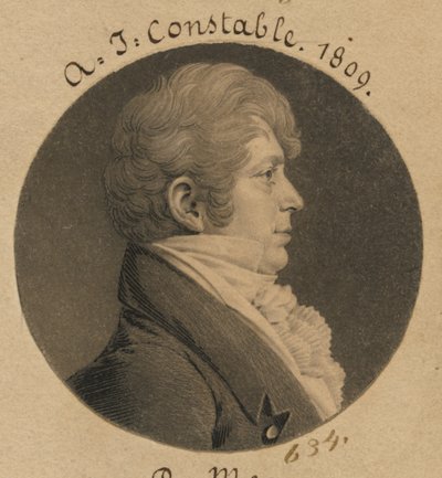 A. J. Constable af Charles Balthazar Julien Févret de Saint-Mémin