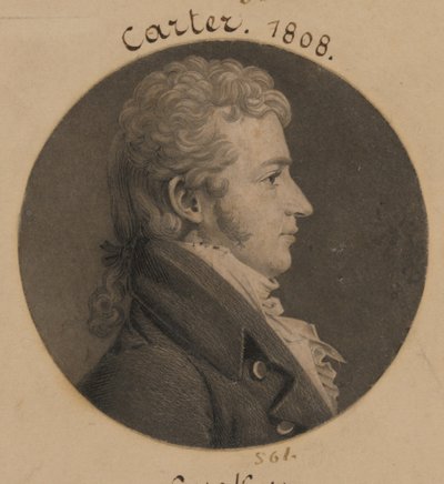 Bernard Moore Carter af Charles Balthazar Julien Févret de Saint-Mémin