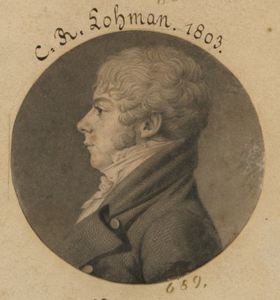 C. R. Lohman af Charles Balthazar Julien Févret de Saint-Mémin