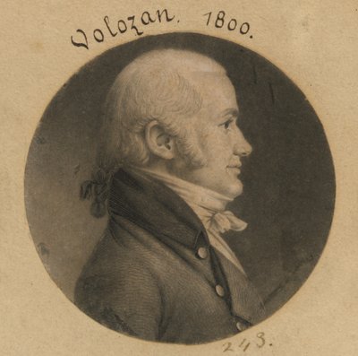 Denis A. Volozan af Charles Balthazar Julien Févret de Saint-Mémin