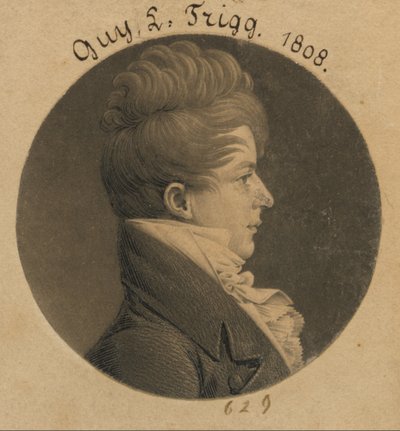 Guy L. Trigg af Charles Balthazar Julien Févret de Saint-Mémin