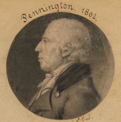 Isaac Penington af Charles Balthazar Julien Févret de Saint-Mémin