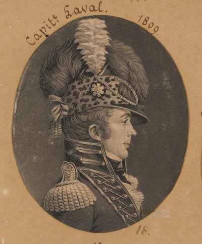 Jacint Laval af Charles Balthazar Julien Févret de Saint-Mémin