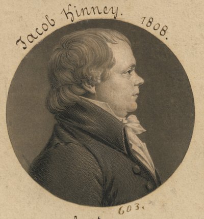 Jacob Kinney af Charles Balthazar Julien Févret de Saint-Mémin