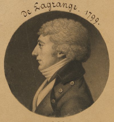 Joseph E. G. M. de la Grange af Charles Balthazar Julien Févret de Saint-Mémin