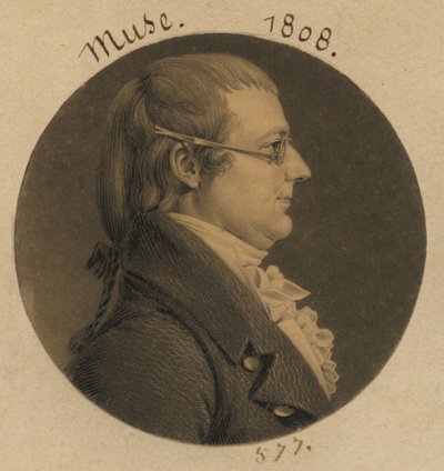 Lawrence Muse af Charles Balthazar Julien Févret de Saint-Mémin
