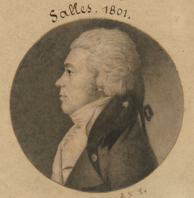 Lewis Salles af Charles Balthazar Julien Févret de Saint-Mémin