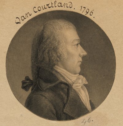 Pierre Van Cortlandt af Charles Balthazar Julien Févret de Saint-Mémin