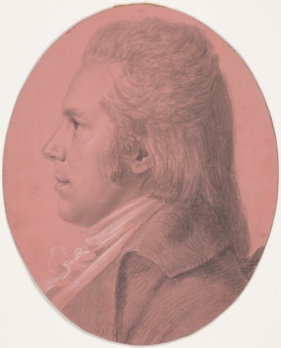 Portræt af Georges Arnold Fitzwilliam af Charles Balthazar Julien Févret de Saint-Mémin