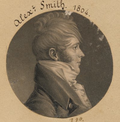 Muligvis Alexander Smith af Charles Balthazar Julien Févret de Saint-Mémin