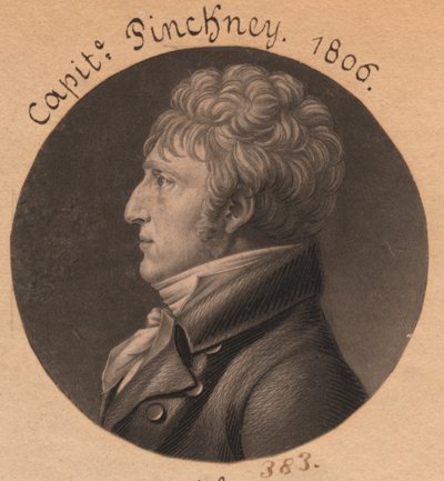 Möglicherweise Charles Pinckney oder Dr. George Wilson af Charles Balthazar Julien Févret de Saint-Mémin
