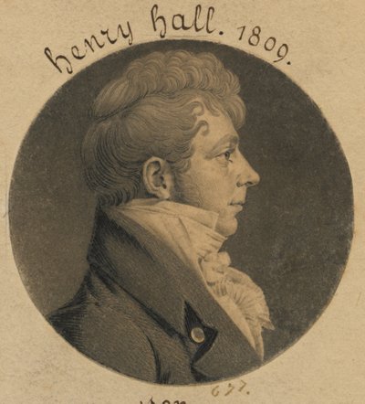 Muligvis Henry Hall eller Sutton Hall af Charles Balthazar Julien Févret de Saint-Mémin