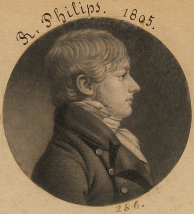 R. Philips af Charles Balthazar Julien Févret de Saint-Mémin