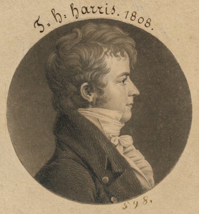 Robert Gamble, Jr. af Charles Balthazar Julien Févret de Saint-Mémin