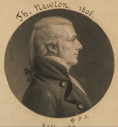 Thomas Newton, Jr. af Charles Balthazar Julien Févret de Saint-Mémin