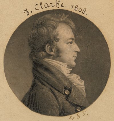 Thomas Weston Thompson af Charles Balthazar Julien Févret de Saint-Mémin