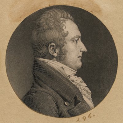 William Peter Van Ness af Charles Balthazar Julien Févret de Saint-Mémin