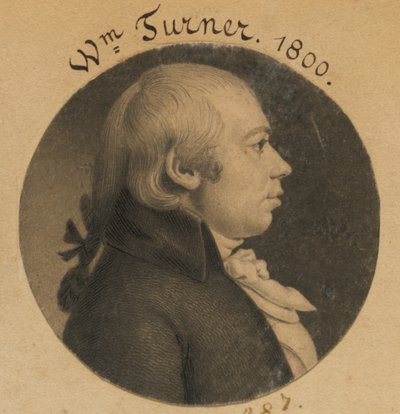 William Turner af Charles Balthazar Julien Févret de Saint-Mémin