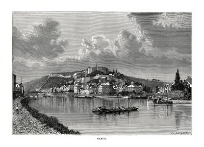 Namur, Belgien, 1879 af Charles Barbant