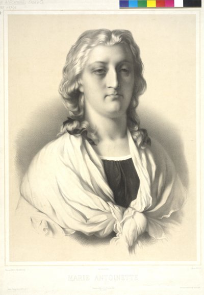 Ærkehertuginde af Østrig Marie Antoinette af Charles Bargue