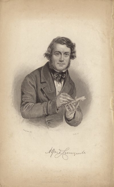 Alfred Crowquill, pseudonym for Alfred Henry Forrester af Charles Baugniet
