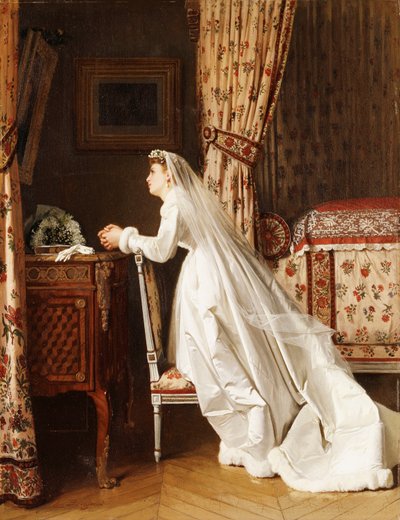 Bruden, af Charles Baugniet