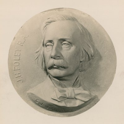 Reliefskulptur af billedhugger John Henry Foley af Charles Bell Birch