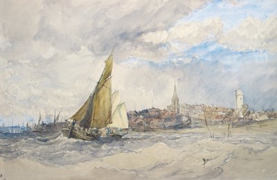 Harwich, fra havet af Charles Bentley