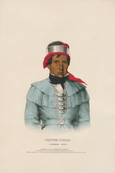 Chittee Yoholo – en Seminole-høvding af Charles Bird King
