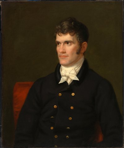 John C. Calhoun, ca. 1823. af Charles Bird King