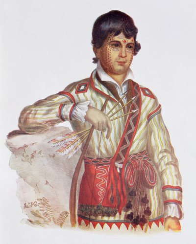 Mistipee, Son of Yoholo-Micco, illustration fra 