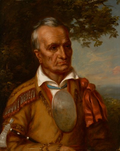 Rød jakke, Seneca-chef (Sagoyewatha) (ca. 1758-1830) af Charles Bird King