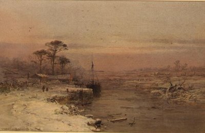 Vintereftermiddag, Warwick af Charles Branwhite