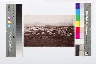 Orizaba Peak and Settlement, ca. 1900 (albumin print) af Charles Burlingame Waite
