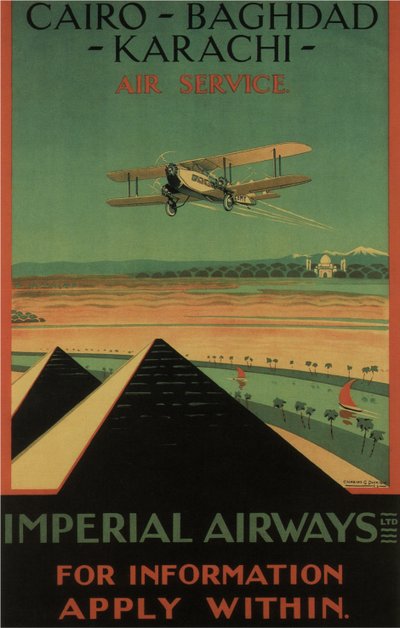 Imperial Airways, 1926 af Charles C. Dickson