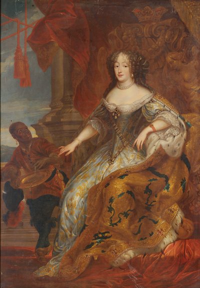 Marie Jeanne Baptiste 1644-1724, hertuginde af Savoyen, 1600-tallet. af Charles Claude Dauphin