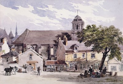 Posthuset i Amboise af Charles Claude Pyne