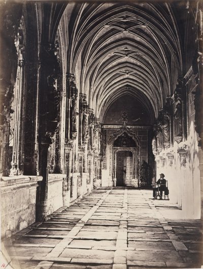 [Cloisters of the Church of Saint John of the Kings, Toledo, Spanien], ca. 1858. af Charles Clifford