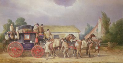 The Royal Mail Changing Teams (par til 378793) af Charles Cooper Henderson