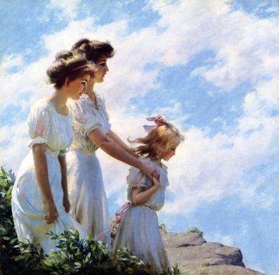 På Klippen af Charles Courtney Curran