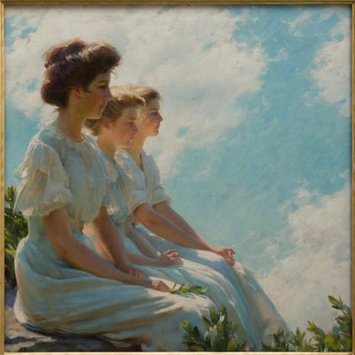 På højderne af Charles Courtney Curran
