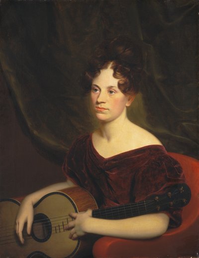 Cora Livingston, ca. 1833. af Charles Cromwell Ingham