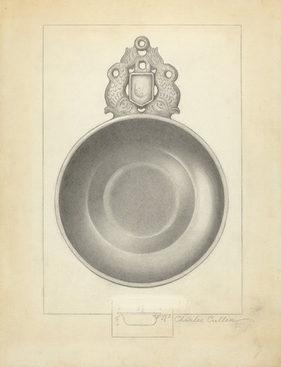 Tin Porringer af Charles Cullen