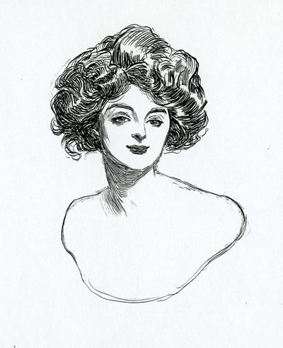 En Gibson-pige, ca. 1902 af Charles Dana Gibson