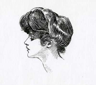 En Gibson-pige, ca. 1902 af Charles Dana Gibson