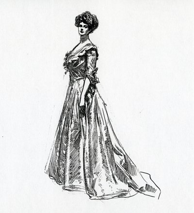 En Gibson-pige, ca. 1902 af Charles Dana Gibson